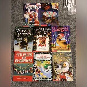 8 Scholastic Christmas Novels for young readers. Apple Paperbacks